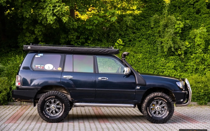 Toyota Land Cruiser cena 99800 przebieg: 430000, rok produkcji 1998 z Wąsosz małe 407